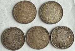 Five Slider or Unc Pre 1900 Morgans