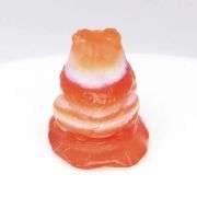 Adorable 34.08ct banded Agate frog carving!