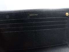 YSL Grain De Poudre Monogram uptown wallet