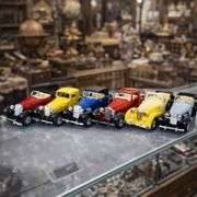 Lot of 6 Antique-Style American Diecast Car Set