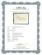 Very rare Henri Matisse etching signed in the plate, C.1920, from the series of Cinquante Dessins