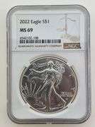 2022 American Silver Eagle, NGC MS69