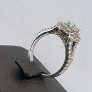 CERTIFIED BRAND NEW 14K WHITE GOLD DIAMOND RING