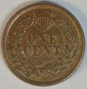 Sharp AU 1863 Indian Head Cent. Full strike