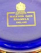 Vintage Halcyon Days Enamel Trinket Box