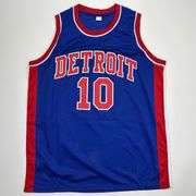 Autographed Dennis Rodman Detroit Jersey with COA