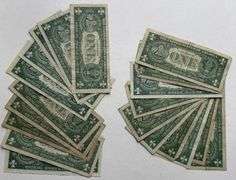 32 Asst 1957 Series $1 Silver Certificates.