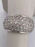 CERTIFIED BRAND NEW 18K WHITE GOLD DIAMOND BAND