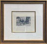 Extremely Rare and Collectible Antique Etching After Rembrandt, c. 1880