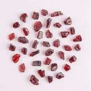 Natural Raw Red Garnet Gemstone Lot