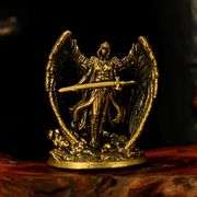 Vintage-Style Solid Brass Archangel