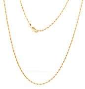 Useful 20" 14K YG Rope Necklace