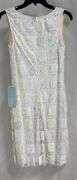 Stylish Off-white dress, Hand Detailed with Beads
