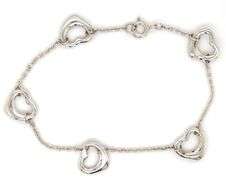Tiffany & Co open heart link bracelet