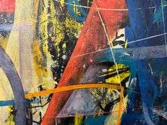 Vibrant Original on Canvas