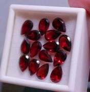 Huge! 15.10ct well matched untreated Garnet set!