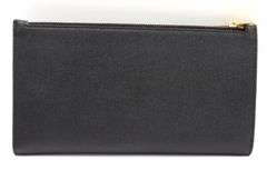 YSL Grain De Poudre Monogram uptown wallet