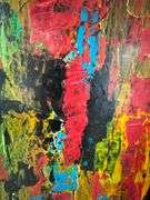 Vibrant Contemporary Original on Canvas by Oliver Neilson