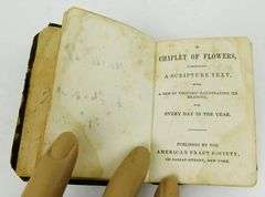 2 Small 19th Century Religious Antique Books