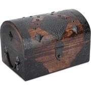Wooden Pirate Treasure Chest