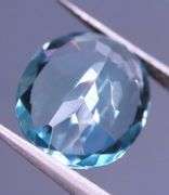 Ready to set 12x10mm 5.15ct sky blue Brazilian Topaz!