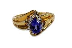 Tanzanite in Gold Ring