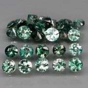 Richly colored! 3.35ct classic Australian blue green Sapphire set!