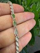 Sterling Silver Hollow Spiral Rope Chain 4mm Pure 925 Italy New Men's Wide Necklace 24"