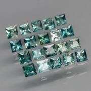 Stunning! 2.58ct set of blue green Australian Sapphires! Heated only!