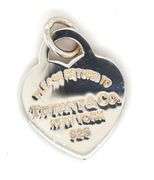 Tiffany & Co heart shaped tag charm