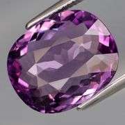 Absolutely stunning! 4.56ct pink and lavender flashing Amethyst