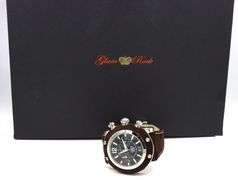 Glam Rock black dial stainless steel watch