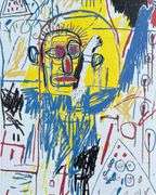 Colorful Jean-Michel Basquiat From 'Symbols and Signs'