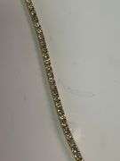 CERTIFIED BRAND NEW 14K YELLOW GOLD DIAMOND TENNIS BRACELET