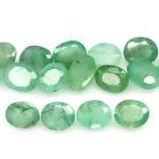 Look! It's a 6.68ct set of Emeralds with matched size and color!