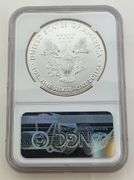 2020 American Silver Eagle, NGC MS69 Early Releases - Donald Trump / America First