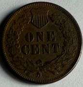 Full Liberty 1876 Indian Cent