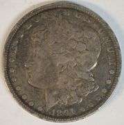 Scarce sharp 1891-CC Morgan Silver Dollar. Key date