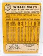 1968 Willie Mays Baseball Card