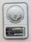 1998 American Silver Eagle, NGC MS69