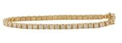 3.50ctw Round Diamond Tennis Bracelet in 14K