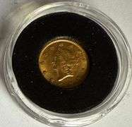 1854 Type 1 US Gold