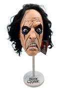 Alice Cooper Autographed Mask & Custom Display Stand Exact Photo Proof ACOA