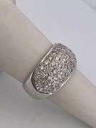 CERTIFIED BRAND NEW 18K WHITE GOLD DIAMOND BAND