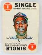 1968 Hank Aaron Playing Card