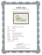 Very rare Henri Matisse etching signed in the plate, C.1920, from the series of Cinquante Dessins