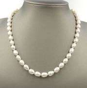 Fresh water pearl strand necklace