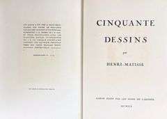 Investment! Original Henri Matisse etching hand signed by the artist. (Marguerite Matisse)