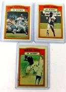 3 Topps Baseball Greats in Action Cards