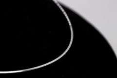 Sterling Silver Round Omega Snake Chain 1.9mm Solid 925 Italy Wire Necklace 16"